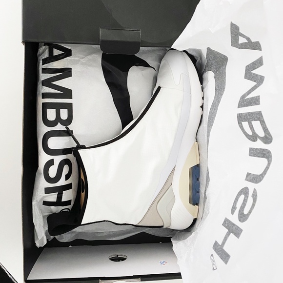 NIKE X AMBUSH AIR MAX 180 HI in White - Picture 2 of 12